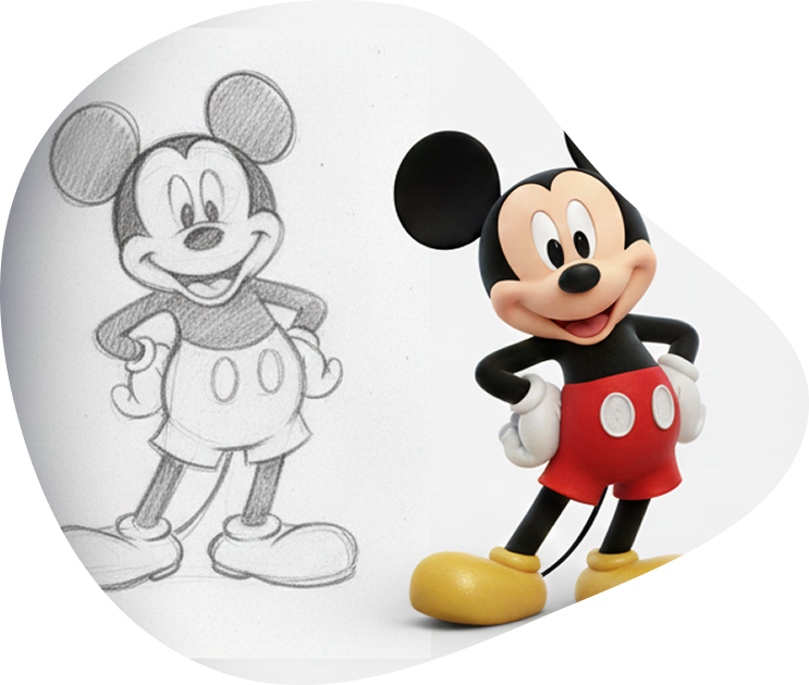 Personagens Evolução - Volc Studio